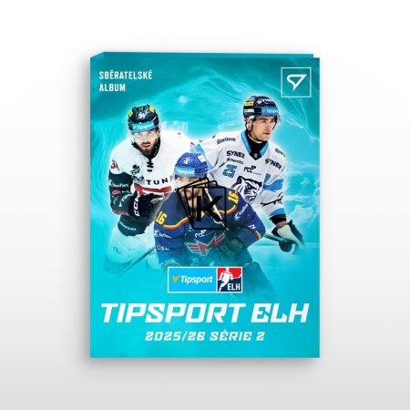 2025-26 SportZoo Tipsport Extraliga Serie 2 Album - pevné desky