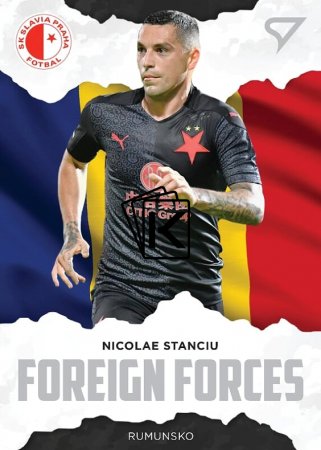 fotbalová kartička SportZoo 2020-21 Fortuna Liga Foreign Forces 19 Nicolae Stanciu SK Slavia Praha