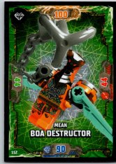 Lego Ninjago Trading Card EPIC DUO  112 Mean Boa Destructor