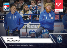 Hokejová kartička SportZoo 2023-24 Live L-06 Rytíři Kladno Světové hvězdy na lavičce Kladna  Jágr / Voráček