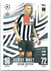 2023-24 Topps Match Attax EXTRA UEFA Club Competition Assist Master 139 Kieran Trippier (Newcastle United)OPIE