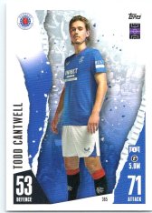 Fotbalová kartička 2023-24 Topps Match Attax UEFA Club Competitions 385 Todd Cantwell Rangers FC