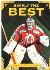 Legendary Cards Simply The Best 36 Roman Čechmánek 2006 HC Oceláři Třinec