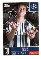 2025-26 Topps Champions League Juventus 251 Kenan Yıldız