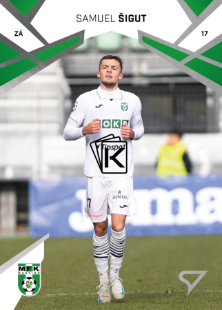 Fotbalová kartička 2024-25 SportZoo Chance Liga Serie 2 MFK Karviná 341 SAMUEL ŠIGUT