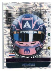 2025 Topps Turbo Attax F1 Williams Racing Helmet LL9 Alex Albon