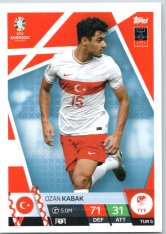 fotbalová karta Topps Match Attax EURO 2024 TUR5 Ozan Kabak (Turkey)