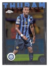 fotbalová kartička 2024-25 Topps Chrome UCC 111 Marcus Thuram, FC Internazionale Milano