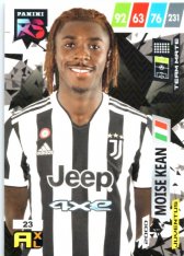 fotbalová kartička Panini Adrenalyn XL FIFA 365 2022 RS 23 Moise Kean Juventus