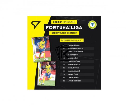 2020-21 SportZoo Fortuna Liga Týmový set FK Teplice