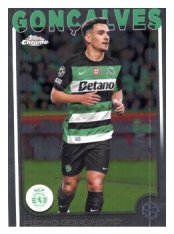 fotbalová kartička 2024-25 Topps Chrome 134 Pedro Gonçalves, Sporting Clube de Portugal