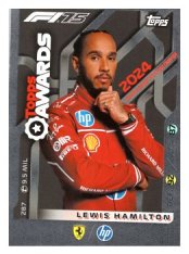 2025 Topps Turbo Attax F1 Scuderia Ferrari Topps Awards  287 Lewis Hamilton