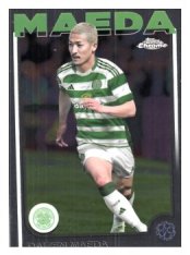 fotbalová kartička 2024-25 Topps Chrome 130 Daizen Maeda, Celtic FC