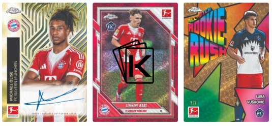 2025-26 Topps Chrome Bundesliga Blaster Box