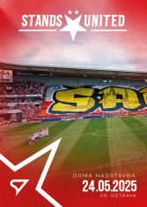 2025-26 SportZoo SK Slavia Praha Stands United SU-1 Slavia vs. Ostrava