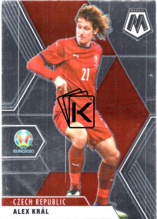 Fotbalová kartička 2020 Panini Mosaic 27 Alex Král Česká Republika