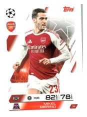 fotbalová kartička 2025-26 Topps Match Attax UCC 39 Mikel Merino (Arsenal)