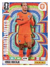 fotbalová kartička World Cup 2026 Adrenalyn XL Limited Edition  Virgil van Dijk (Netherlands)