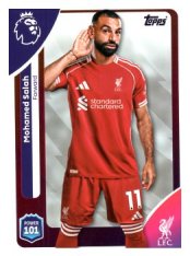fotbalová kartička 2025-26 Topps  Premier League 174 Mohamed Salah (Liverpool)