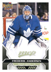 2020-21 UD MVP 138 Frederik Andersen - Toronto Maple Leafs