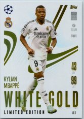 Fotbalová kartička 2024-25 Topps Match Attax EXTRA UEFA Club Competitions Limited Edition LE 2. Kylian Mbappé (Real Madrid CF)