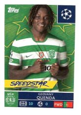 2025-26 Topps Champions League  Sporting CP 421 Geovany Quenda