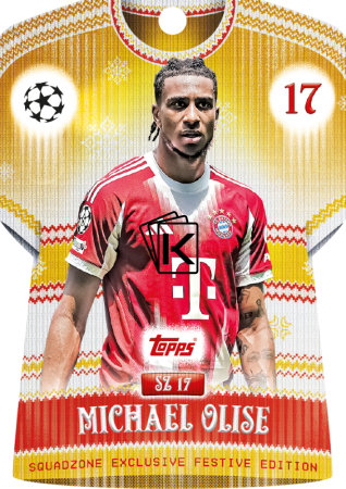 2025-26 Topps Match Attax UEFA Champions League Adventní kalendář + 5 balíčků zdarma