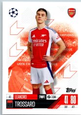 fotbalová kartička 2024-25 Topps Match Attax UEFA Club Competitions  42 Leandro Trossard (Arsenal)