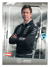 2025 Topps Turbo Attax F1 Mercedes AMG  39 Toto Wolff