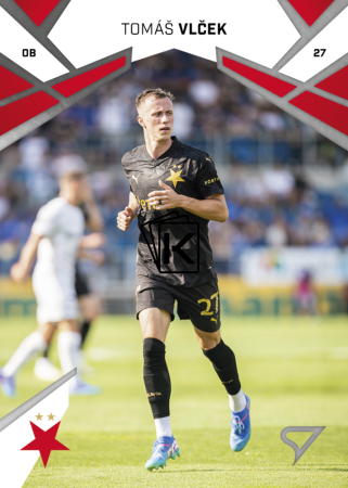 Fotbalová kartička 2024-25 SportZoo Chance Liga Serie 1 SK Slavia Praha Tomáš Vlček 17
