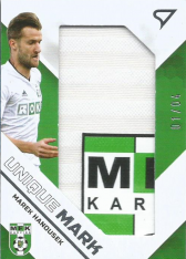 2020-21 SportZoo Fortuna Liga Unique Mark UM20 Marek Hanousek Team Logo 1/4 MFK Karviná