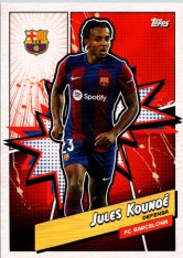 2023-24 Topps FC Barcelona Heroes BARH-9 Jules Koundé