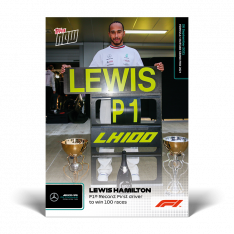 kartička Formule 1 Topps Now 2021 55 Lewis Hamilton Mercedes