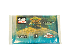 2026 Topps Star Wars Chrome Galaxy Hobby Balíček