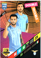 fotbalová karta Panini FIFA 365 2024 Adrenalyn XL LAZ14 Felipe Anderon / Mattia Zaccagni SS Lazio Double Trouble