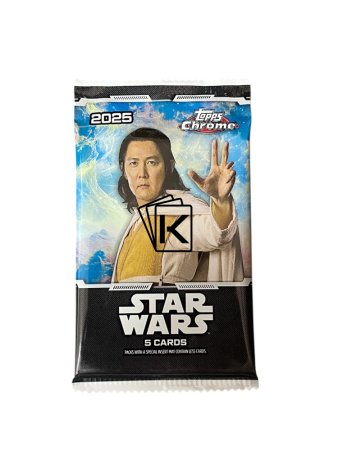 2025 Topps Chrome Star Wars Blaster Balíček