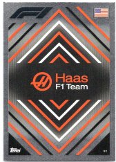 2022 Topps Formule 1 Turbo Attax 91 Team Logo (Haas)