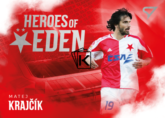 2025-26 SportZoo SK Slavia Praha Heroes of Eden HE-10 Matěj Krajčík