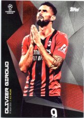 fotbalová kartička 2021 Topps Summer Signings Olivier Giroud AC Milan