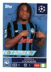 2025-26 Topps Champions League Atalanta BC 97 Ademola Lookman