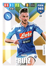 Fotbalová kartička Panini Adrenalyn XL FIFA 365 - 2020 Team Mate 277 Fabian Ruiz SSC Neapol