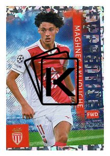 2025-26 Topps Champions League AS Monaco FC 77 Maghnes Akliouche - Apprentice