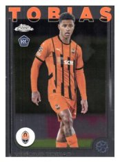 fotbalová kartička 2024-25 Topps Chrome 167 Vinícius Tobias, FC Shakhtar Donetsk RC