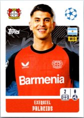 2024-25 Topps Champions League 106 Exequiel Palacios (Bayer 04 Leverkusen)