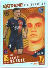 2023-24 Topps Match Attax EXTRA UEFA Club Competition Extreme Limited Edition LE10 Manuel Ugarte (Paris Saint-Germain)