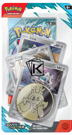 Pokémon Journey Together Premium Checklane Blister - Klinklang