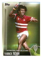 2019 Topps Tennis Hall of Fame 41 Yannick Noah