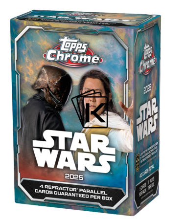 2025 Topps Chrome Star Wars Blaster Box