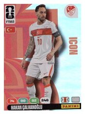 fotbalová kartička World Cup 2026 Adrenalyn XL  FTS63.  Hakan Çalhanoğlu (Türkiye)  -  Icon