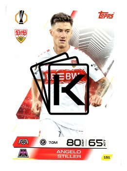 fotbalová kartička 2025-26 Topps Match Attax UCC 151 Angelo Stiller (VfB Stuttgart)